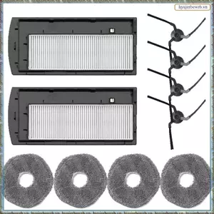 Các bộ phận thay thế cho Bộ phụ kiện máy hút bụi X9 Pro, Bàn chải bên, Miếng vải lau nhà