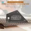 1 Máy Tính Thép Không Gỉ Fret Rocker Guitar Luthier Dụng Cụ Cho Đàn Guitar Cổ Ngón Tay