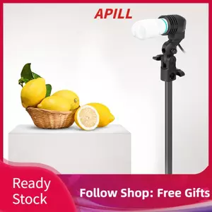 apill NiceFoto E27 Giá đỡ bóng đèn Đầu chiếu sáng Ảnh chụp ảnh Giá đỡ đèn studio