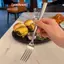 Nĩa ăn tối bằng thép không gỉ Tay cầm dài Bộ dao kéo Hàn Quốc Bốn món Salad Món tráng miệng Nĩa trái cây nhà bếp