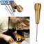 <cosyh>Durable Tools Set Copper Craft Accessories DIY Stitching 4pcs Leather needle