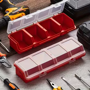 Littleloves1 1 Hộp Sắp Xếp Đa Năng Ốc Vít & Linh Kiện Nhỏ - Hộp Bảo Quản Phần Cứng Và Trang Sức Bằng Nhựa Bền VN