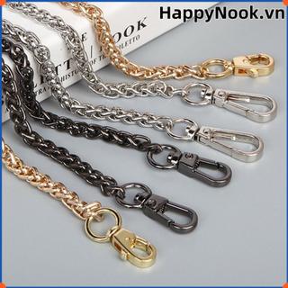 Dây Xích Túi HAPPYNOOK, Dây Đeo Túi Đeo Vai Hợp Kim Kim Loại Thay Thế, Dây Xích Tay Cầm Túi Xách 60cm 120cm