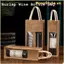 Túi Tote đựng rượu MONOSTYLE, có cửa sổ và tay cầm Tiệc sinh nhật đám cưới Túi đựng chai rượu vang, Hộp quà tặng rượu vang bền có thể giặt được có thể tái sử dụng