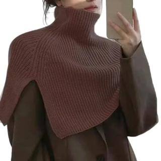 Khăn Chui Đầu ASDFGER Giả Dệt Kim Cổ Rùa - Màu Trơn, Ấm Mùa Đông