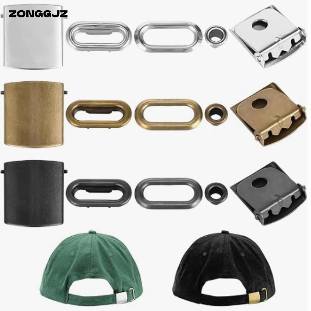 ZONGGJZ Nắp Khóa, Có Thể Điều Chỉnh Đóng Cửa Mũ Bóng Chày Thay Thế Mũ Bóng Chày Khóa, Chất Lượng Nắp Sửa Chữa Thép Không Gỉ Mũ Bóng Chày Snap Hat