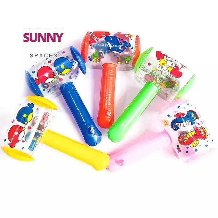 [Sunny Spaces] Búa bơm hơi có chuông Air Hammer Đồ chơi trẻ em Đồ chơi trẻ em Đồ dùng dự tiệc Đồ chơi bơm hơi Đồ bể bơi Đồ trẻ em mới