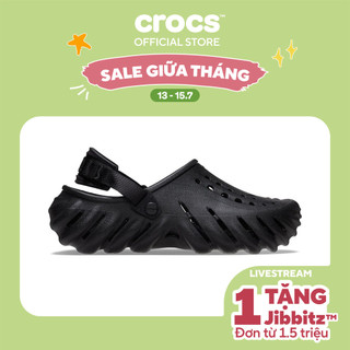 Giày Clog Unisex Crocs Echo - Black - 207937-001