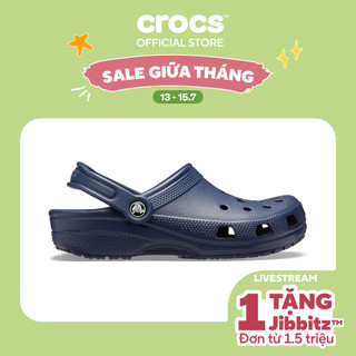 Giày Clog Unisex Crocs Classic - Navy - 10001-410