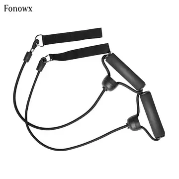 2x Dây tập thể dục có tay cầm, Dây kháng bạt lò xo, Dây kháng lực cho dây đeo cổ tay, Dây co giãn, Dây kháng lực để tăng cường cơ bắp