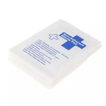 Amongasdfw1 10 Chiếc Tấm Gạc Chống Thấm Nước Miếng Lót Không Dính Bộ Sơ Cứu Vết Thương Băng Băng Băng Gạc Y Tế Vô Trùng Mới