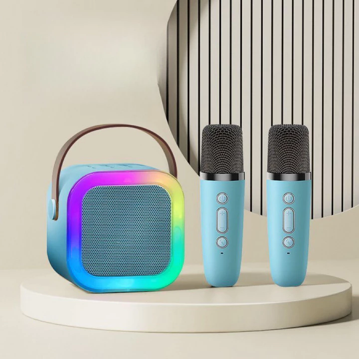 Loa Bluetooth, loa Bluetooth di động có cổng USB, loa Bluetooth không dây tích hợp chức năng hát – 5
