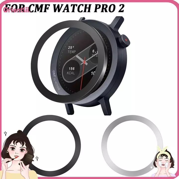 Vòng viền đồng hồ ORIENTTK, Vỏ đồng hồ PC bảo vệ, Vỏ bọc đồng hồ thay thế chống trầy xước trang trí cho đồng hồ CMF 2 Phụ kiện đồng hồ thông minh
