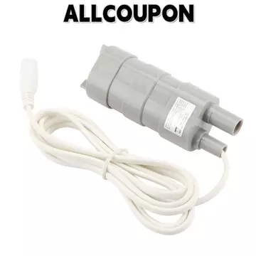 Máy bơm nước chìm MUNDAUN, Máy bơm giếng sâu màu xám nhỏ gọn, Máy bơm nước DC chìm ABS đáng tin cậy Chuyển nước