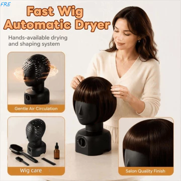 Máy sấy tóc tự động FRE, sấy nhanh Cài đặt nhanh Máy sấy tóc định hình, Máy sấy tóc giả đúc tích hợp mới Máy sấy tóc chịu nhiệt Máy sấy tóc nhanh cho tóc giả lông tơ tự nhiên