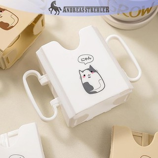 Onetimingfine 1 Cốc Đựng Sữa Có Thể Điều Chỉnh An Toàn Nhựa Cho Bé Tập Đi Hộp Nước Uống VN
