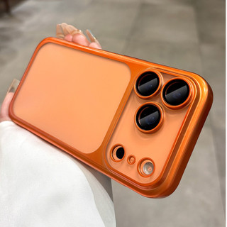 Phim Bảo Vệ Ống Kính Máy Chính Hãng Mạ Màu Trong Suốt Acrylic Điện Thoại Dành Cho iPhone 17Promax 17Pro 17 Chống Sốc Nam Nữ Vỏ Di Động