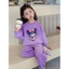 ​Áo nỉ chuyển màu cho bé gái Bộ đồ thể thao Kuromi Size 90-140​ YFIXX