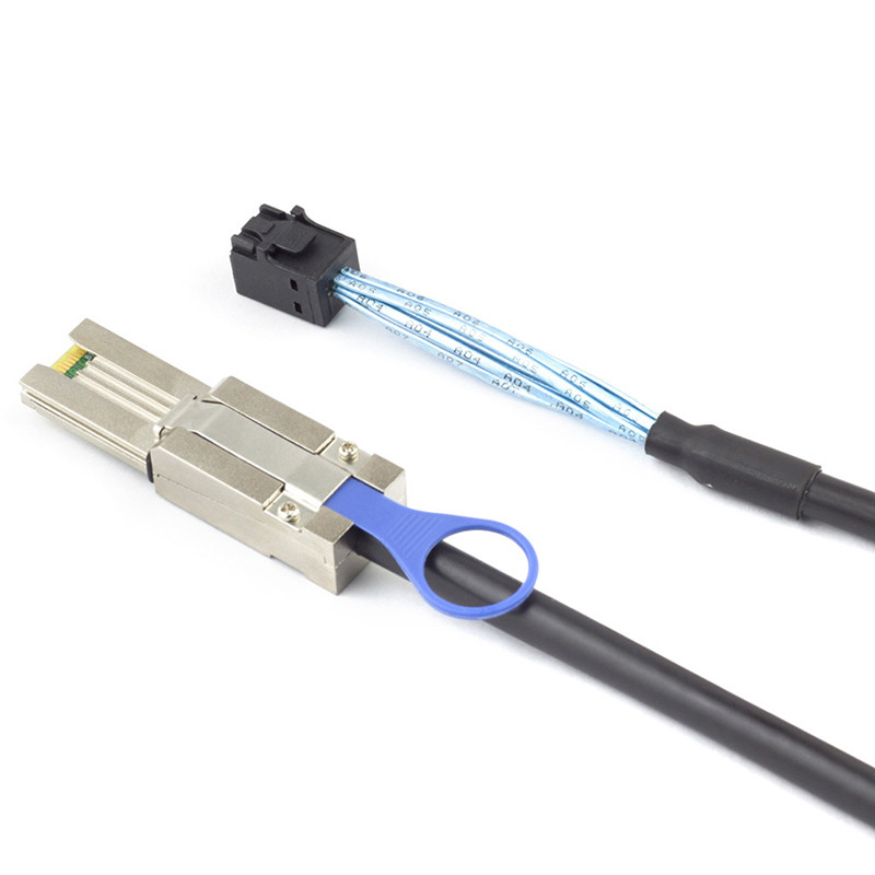 JMT Mini SAS HD 26P SFF-8088 Sang SAS HD SFF-8643 Cáp dữ liệu bên trong & bên ngoài