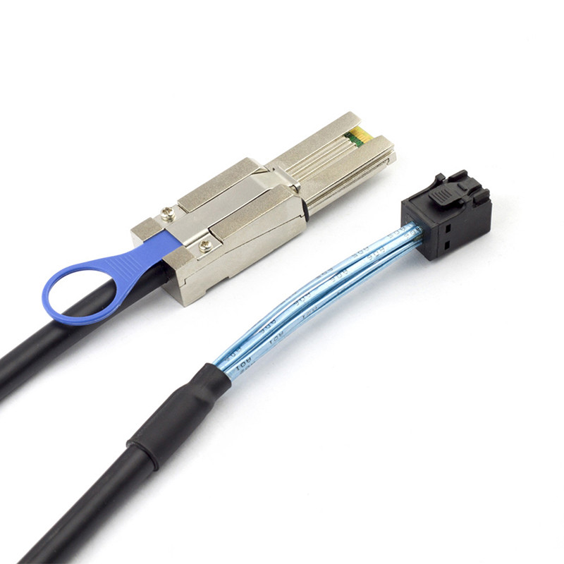 JMT Mini SAS HD 26P SFF-8088 Sang SAS HD SFF-8643 Cáp dữ liệu bên trong & bên ngoài