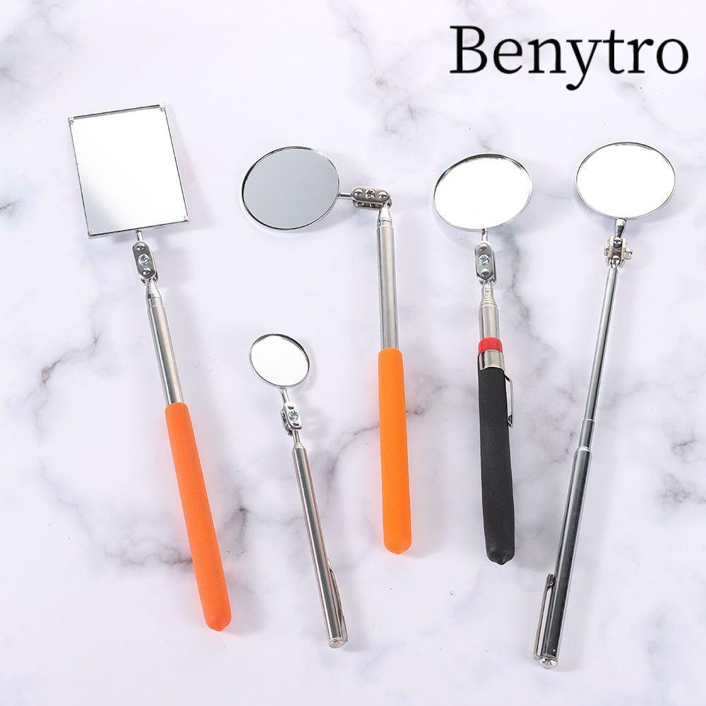 Ống kính phát hiện BENYTRO Gương tròn Mini Dụng cụ ô tô có thể mở rộng 360 có thể thu vào