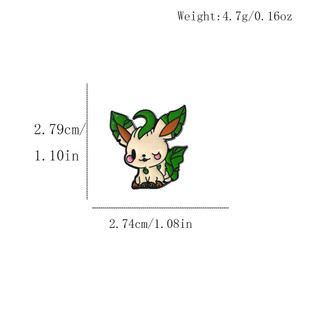 9 Cái / bộ Hoạt Hình Pokemon Thổ Cẩm Pokemon Huy Hiệu Eevee Trang Trí Gia Đình Pin Cho Quần Áo
