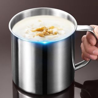 Cốc Nước METUBE, Cốc Inox 304 350-1250ml, Có Nắp Tay Cầm Thiết Kế Cốc Cà Phê Sữa Cắm Trại