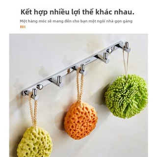 【 KOHLER 】 Móc áo tắm bằng đồng nguyên chất, móc treo tường phía sau cửa tủ quần áo, khách sạn, phòng khách, không cần k