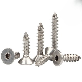 vít gỗ tự khoan đầu bằng lục giác chìm inox 304 vít đầu chìm bằng gỗ M2 / M2.5 / M3 / M4 / M5 / M6 【 JYD-ZZ-Z】