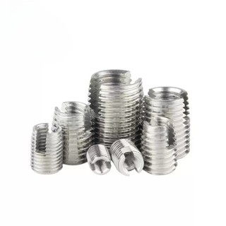 Thép không gỉ Loại 302 Nẹp tự khai thác / Vỏ bọc ren tự khai thác / Vỏ bọc ren / Vỏ bảo vệ có rãnh M2-M12 [JYD-ZZ-Z]