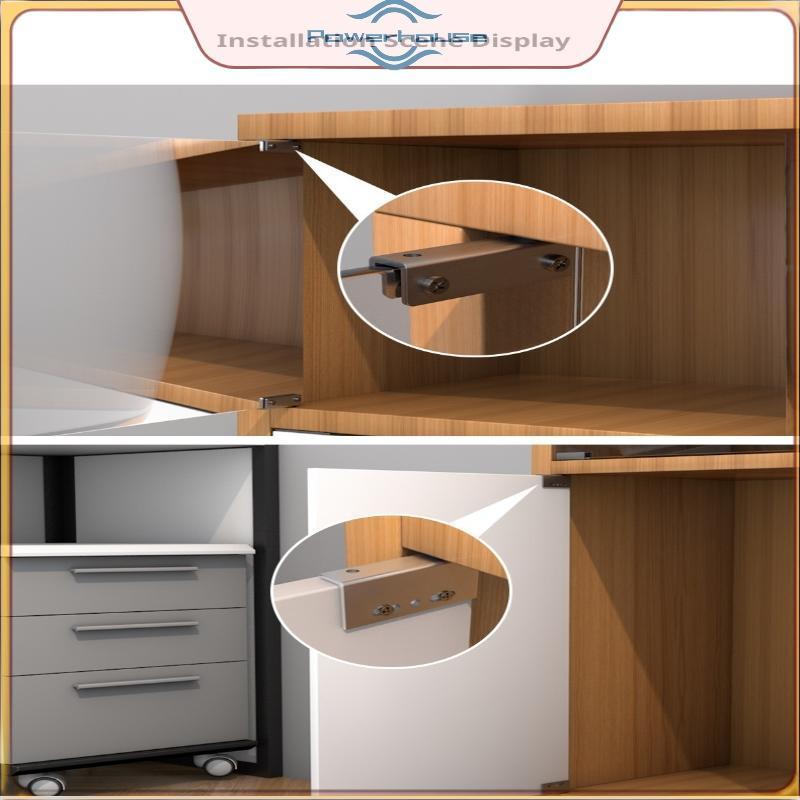 ĐIỆN 1 Bộ Lắp Đặt Dễ Dàng Với Khoan Cần Thiết Bản Lề Cửa Kính Inox Thích Hợp Cho Bộ Thủy Tinh 5 ~ 6mm 2.