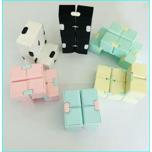 HK1 Magic Fidget Cube Thước Infinite Cube Bộ Đồ Chơi Cảm Giác Giảm Căng Thẳng Đồ Chơi Cho Trẻ Em Người Lớn Trò Chơi Ngón Tay Spinner Scien