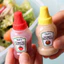 2 Cái / bộ 25ML Nước Sốt Mật Ong Bóp Chai Cà Chua Sốt Salad Hộp Đựng
