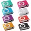 DELMER MP3 Player 3.5mm Gương Walkman thời trang Máy nghe nhạc chống nước bằng kim loại