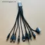 Bộ sạc cáp đa Pin VFZ Bộ chuyển đổi USB Cáp dây dữ liệu Dây 10 trong 1 Cáp truyền dữ liệu USB đa năng OTE đa năng