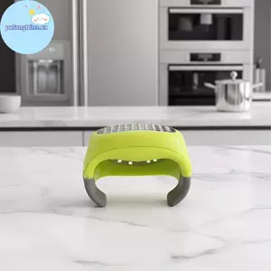 Pufangbliss Dụng cụ nhà bếp Máy thái lát thủ công 4 trong 1 bằng thép không gỉ dành cho phô mai chanh Gừng tỏi Dễ lau chùi cho đầu bếp gia đình VN