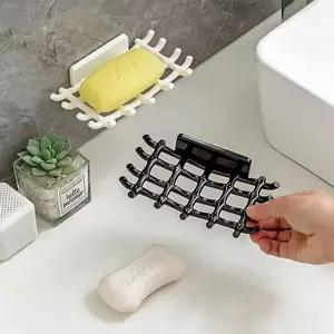 Thoát Nước Treo Tường Giá Vệ Sinh Phòng Tắm Tắm Hộp Xà Phòng Hộ Gia Đình Giá Thoát Nước Nhà Vệ Sinh26063006