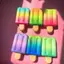 Nhiều Màu Sắc Gradient Popsicle Đồ Chơi Giảm Căng Thẳng Mềm Mại Phát Triển Chậm Squishy Cho Trẻ Em Dự Tiệc Quà Tặng Ngày Lễ