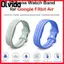 Dây đeo đồng hồ OLVIDO, Dây đeo thể thao silicon thoáng khí, Vòng đeo tay cao su có thể điều chỉnh Dây đeo cổ tay thay thế cho Google Fitbit Air dành cho nam nữ