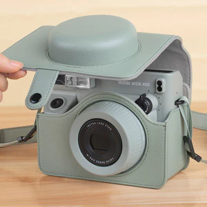 🔥có hàng sẵn🔥ốp instax Chống rơi và chống va chạm túi máy ảnh Polaroid wide400 Da Retro Túi Máy Ảnh Dây Chống Bụi Bảo Vệ Chống Sốc Túi Bảo Quản Máy Ảnh