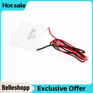 Belleshopp Mô-đun máy phát điện nhiệt điện Belleshopp Peltier làm mát tản nhiệt TEG 40x40mm để tạo ra hiệu suất cao lên đến 150oC