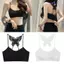 CQCJ Đệm Camisole, Tích Hợp Miếng Lót Rỗng Ra Lưng Bướm Vest, Bướm Thêu Ren Viền Ngực Quấn Hàng Ngày Innerwear