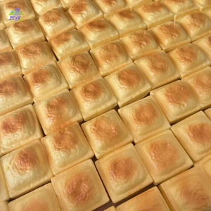 Đồ chơi giảm căng thẳng phục hồi chậm - Mô phỏng kẹp bánh mì nướng hoạt hình dễ thương cho người lớn