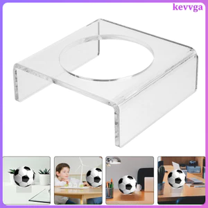 Đế trưng bày Acrylic trong suốt cho bóng rổ Bóng chuyền Bóng chuyền Nhà trưng bày kevga