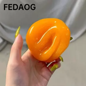 Đồ chơi bóp FEDAOG, Đồ chơi giảm căng thẳng kết cấu mềm mại có độ bền trung bình, Chất liệu đúc khuôn chống lo âu chậm Quà tặng mô hình mô phỏng trái cây thủ công