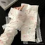 Tay áo chống nắng bằng lụa băng hình ngôi sao dễ thương mùa hè dành cho nữ có dây buộc ren chống tia cực tím Tấm che nắng cưỡi băng tay