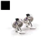 Một thế giới| Thời trang sáng bóng Kim cương giả nam Cuff Liên kết Áo sơ mi dự tiệc cưới Vòng khuy măng sét