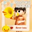 Đồ Chơi Trẻ Em Nhạc Cụ Thổi Sừng Sừng Nhỏ Thổi Âm Nhạc Vịt Còi Vàng Mini Bé