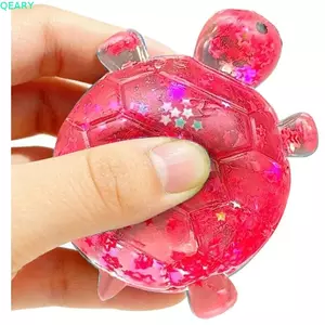 QEARY Rùa Fidget Đồ Chơi, Động Vật Nhỏ Kết Cấu Dính Lấp Lánh Rùa Bóp Đồ Chơi, Đồ Trang Trí Bàn Tăng Chậm Rùa Dễ Thương Đồ Chơi Squishy Ngày Lễ