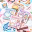 GREAT Perler Hạt Phong Cảnh Dán, Sách Tô Màu Hoạt Hình Pixel, Mini Tự Dính DIY Collage Đậu Dán Scrapbook